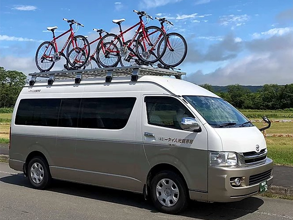 乘騎行支援出租車前往的Onneto路線